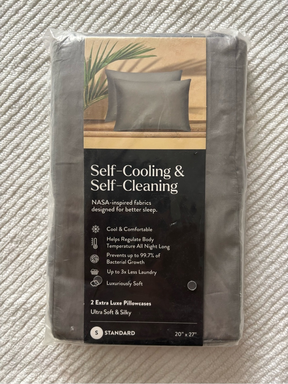 Miracle Self-Cooling & Self-Cleaning Pillowcases